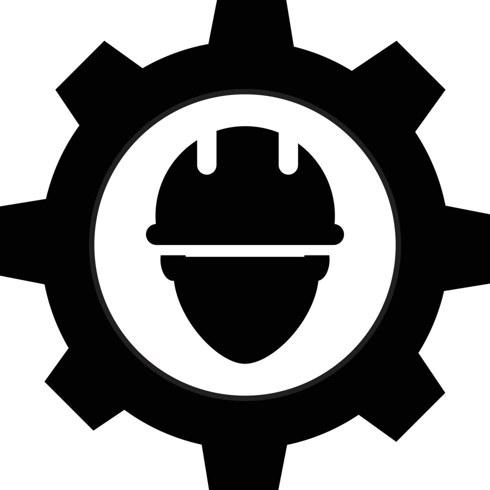 engineer icon on white background. flat style. civil engineer icon for your web site design, logo, app, UI. technician symbol. service sign. repairman icon. vector