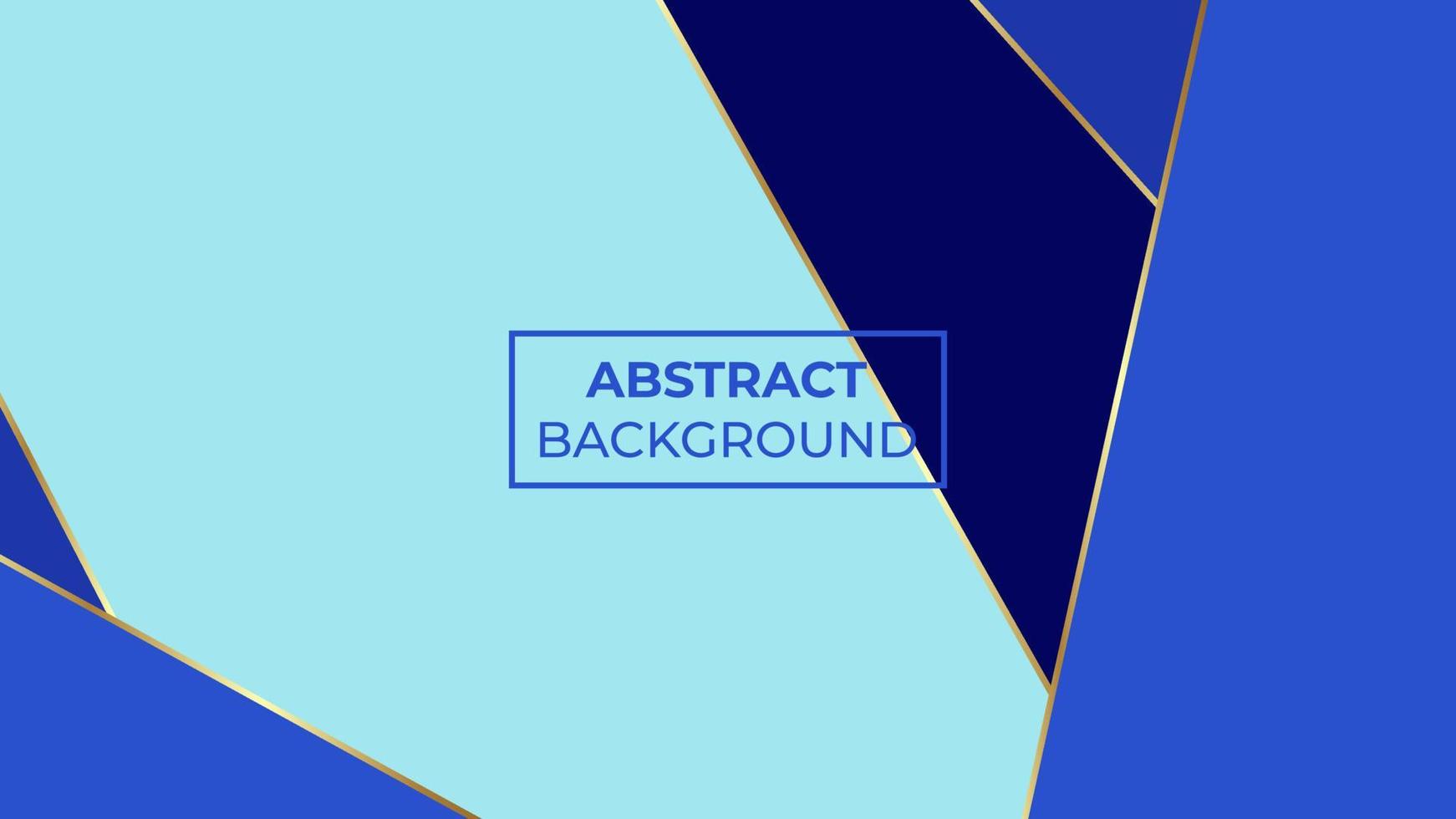 Abstract Background with three colors, namely sky blue, dark blue and dark blue, easy to edit vector