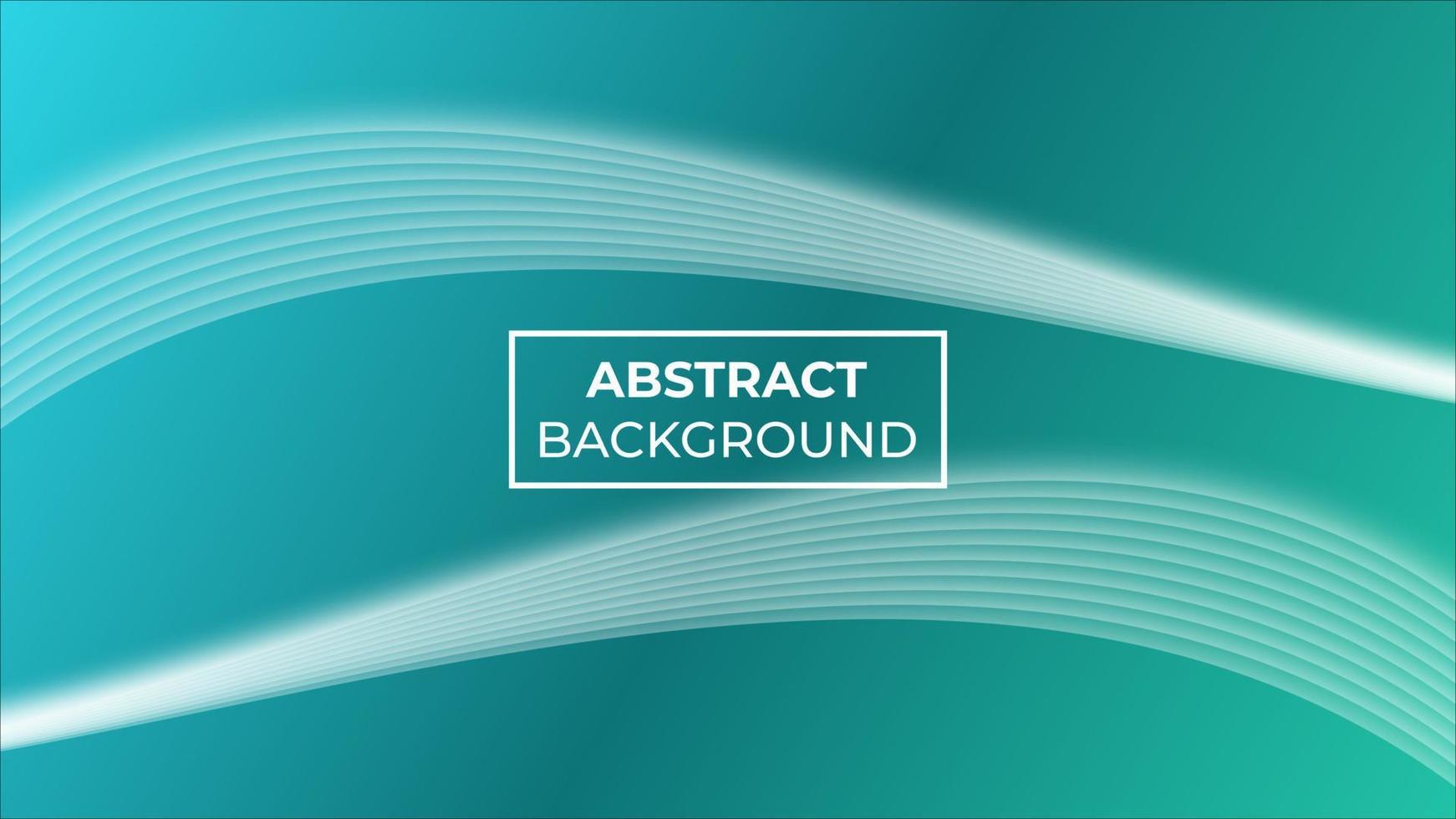 Abstract background with green gradient and there is a wave effect from left and right , easy to edit vector