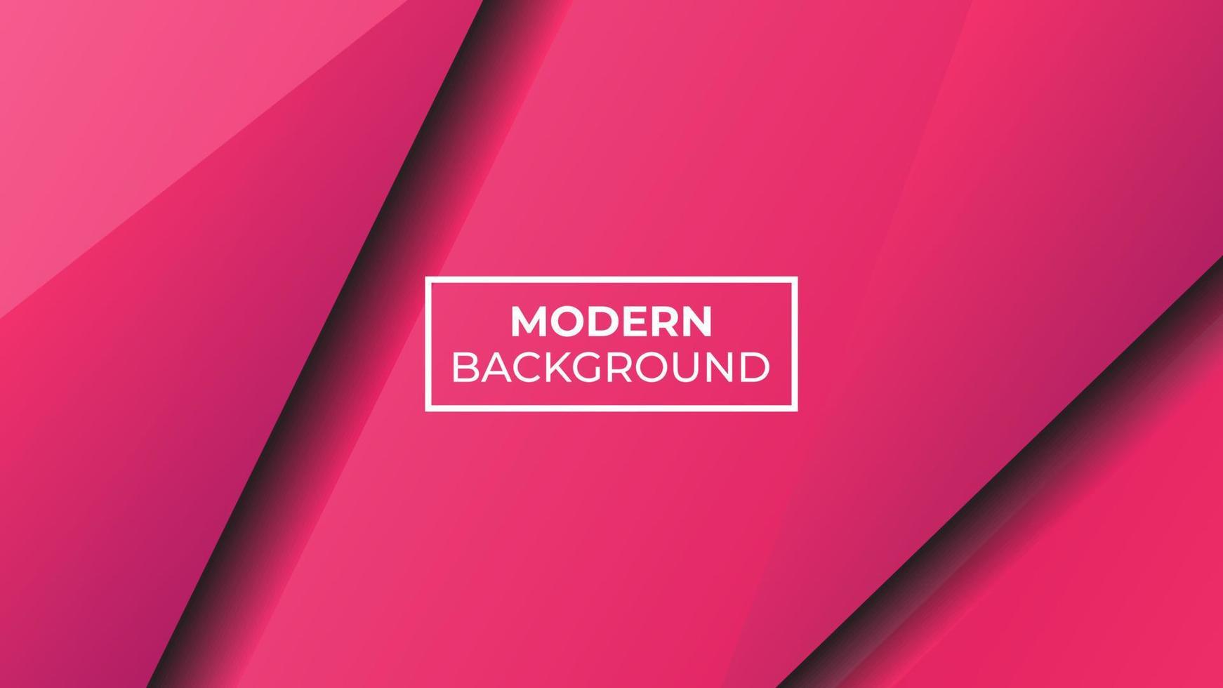 gradación de fondo moderna de colores rosa y oscuro con dos triángulos, fácil de editar vector