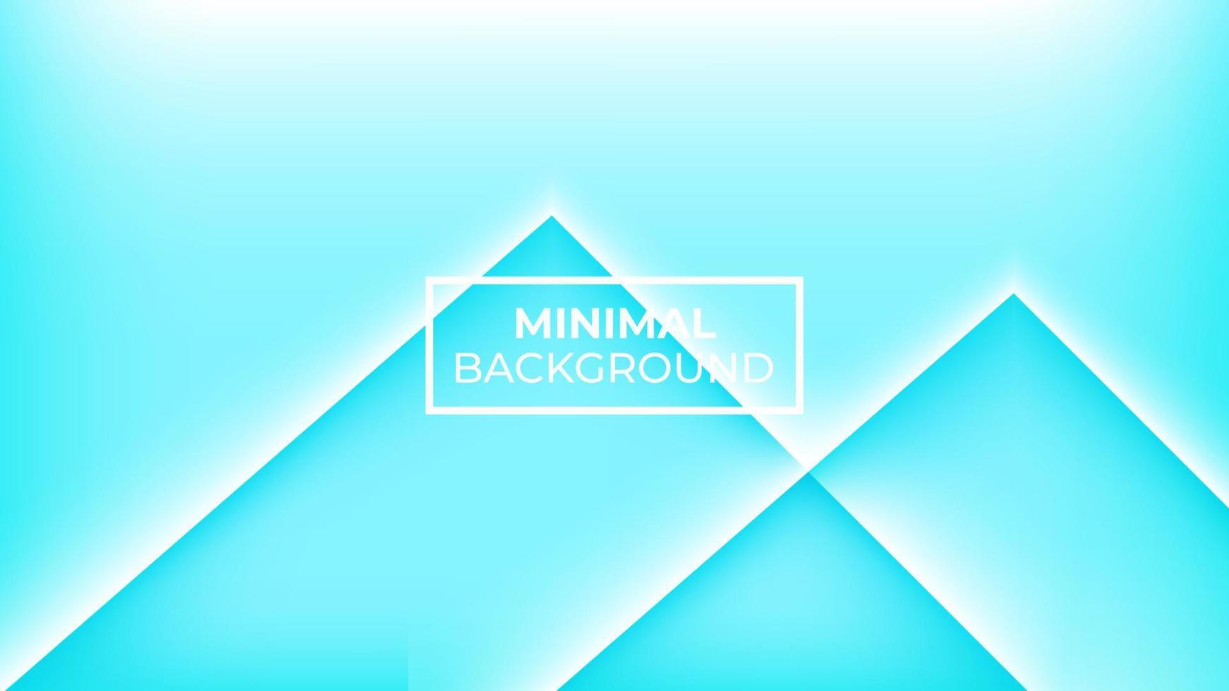 Minimal background light blue color and has two triangles below, easy to edit vector