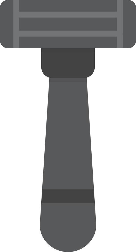 Razor Flat Greyscale vector