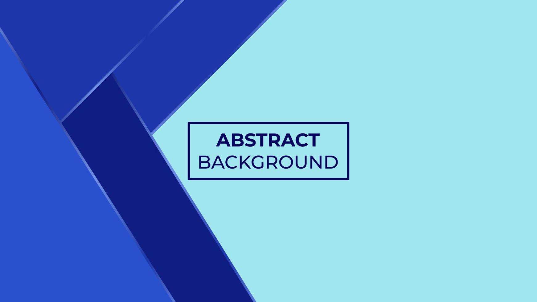 Abstract Background with three overlapping squares on the left position, easy to edit vector