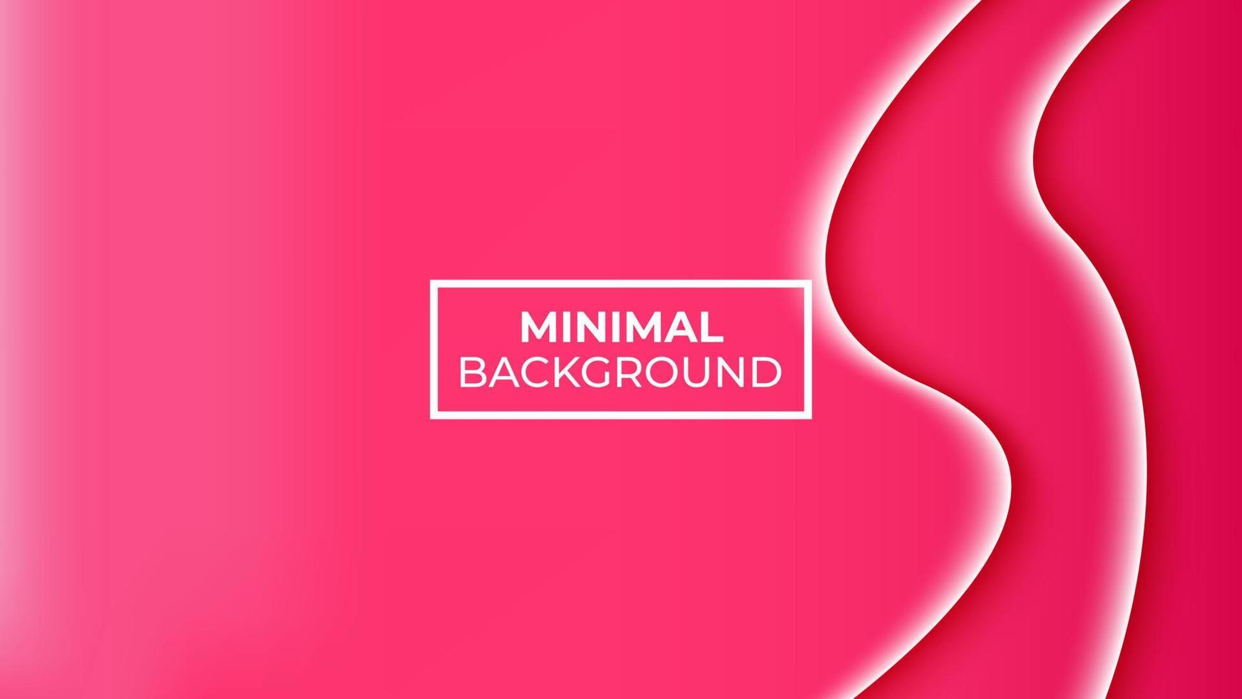 Minimal background pink with two white stripes, easy to edit vector