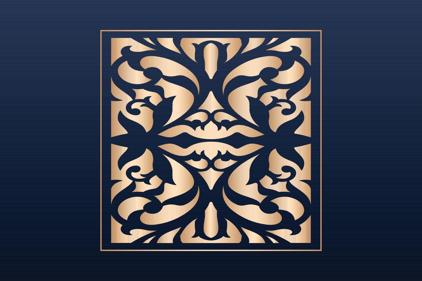 Laser cut ornamental panel templates set decorative lace borders patterns vector decorative elementsborder frame borders pattern islamic pattern files dxf Laser cut panel template cnc files
