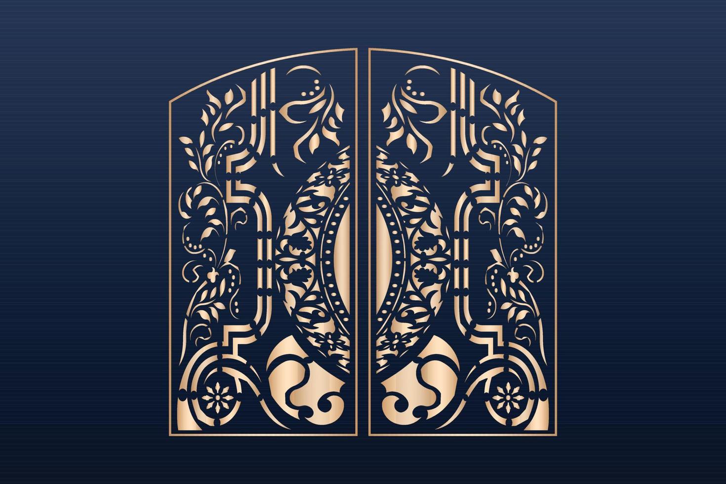 Laser cut ornamental panel templates set decorative lace borders patterns vector decorative elementsborder frame borders pattern islamic pattern files dxf Laser cut panel template cnc files
