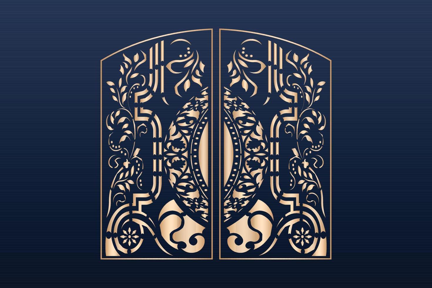 Laser cut ornamental panel templates set decorative lace borders patterns vector decorative elementsborder frame borders pattern islamic pattern files dxf Laser cut panel template cnc files