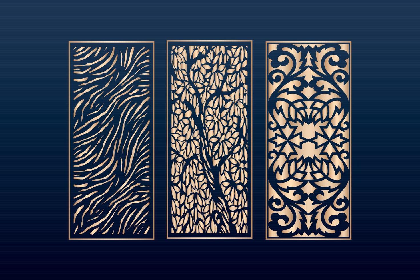 decorative elementsborder frame borders pattern islamic pattern files dxf Laser cut panel template, cnc files vector