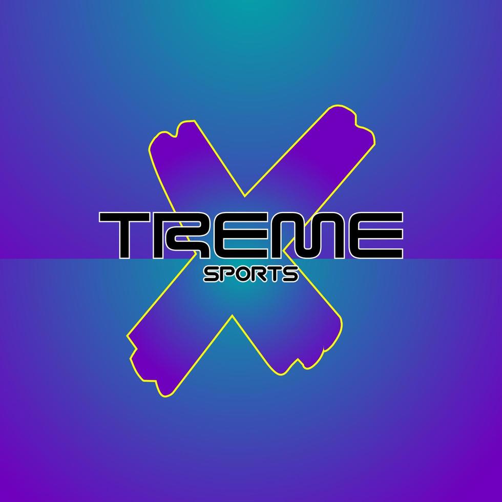 branding logo for something extreme vector