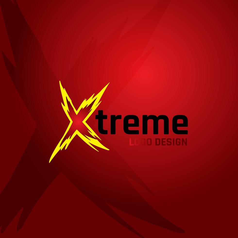 branding logo for something extreme vector