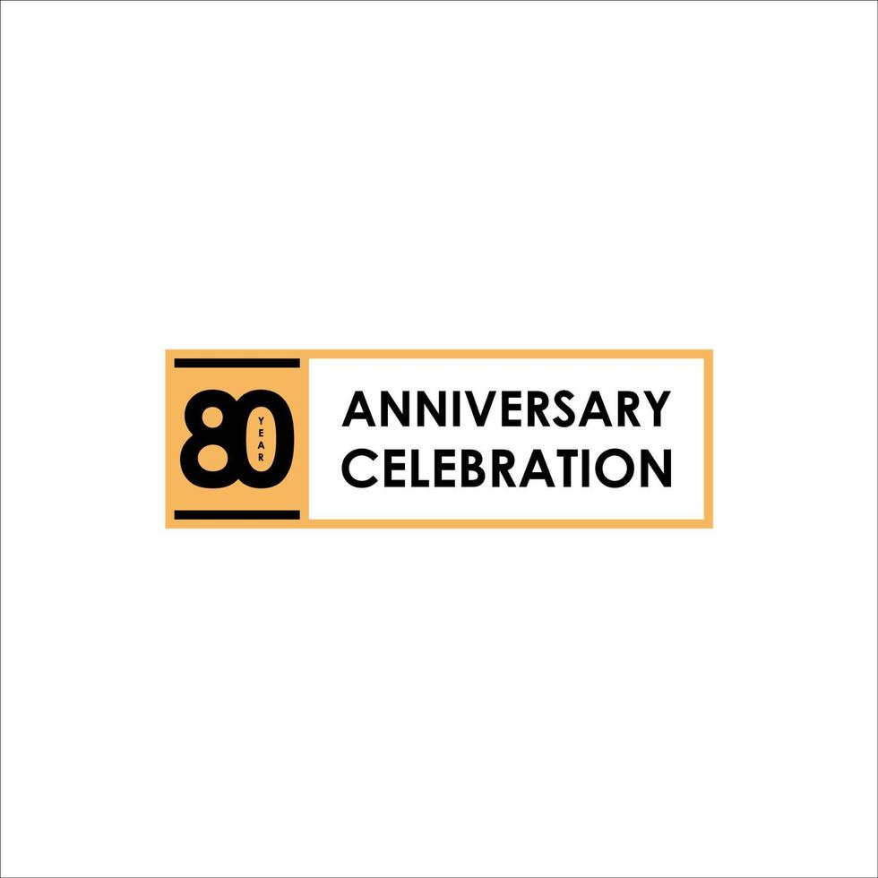 80 Years Anniversary Celebrations Vector Template 9798040 Vector Art At 80-years-anniversary-celebrations-vector-template-9798040-vector-art-at