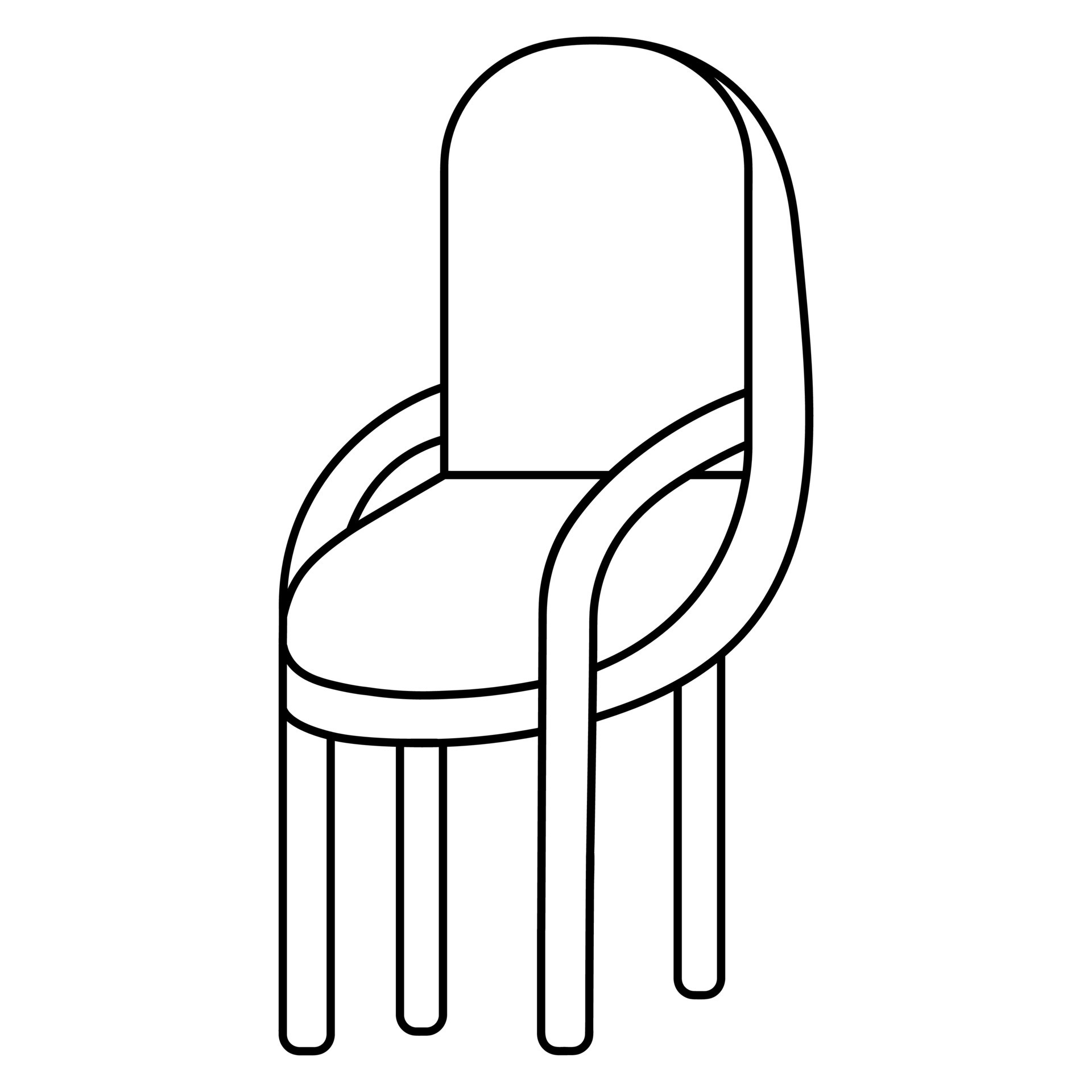 Armchair Sketch Chair with armrests Interior element Vector  illustration Outline on isolated background Furniture for home and  office 9798421 Vector Art at Vecteezy