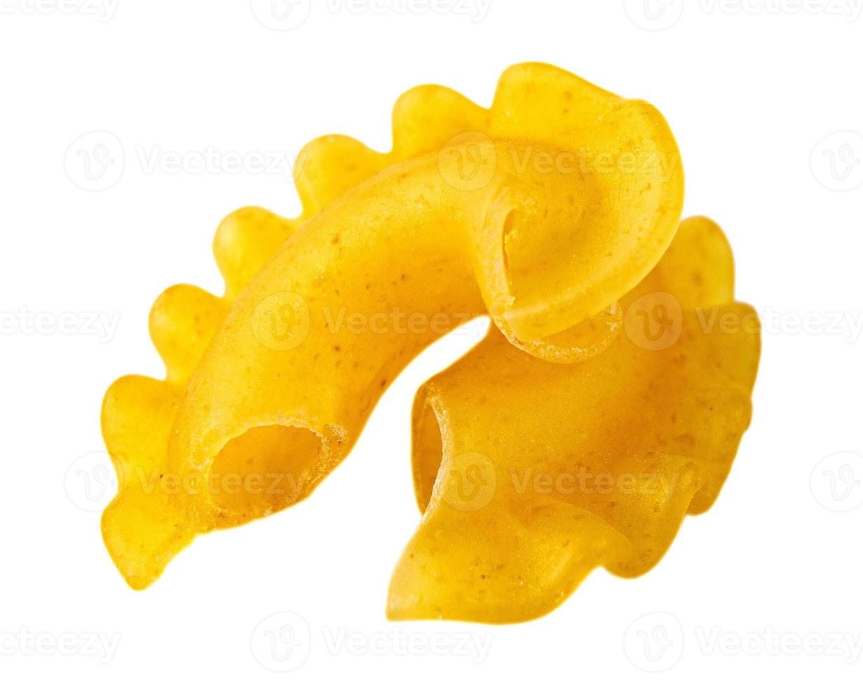 Two macaronins are isolated on a white background. photo