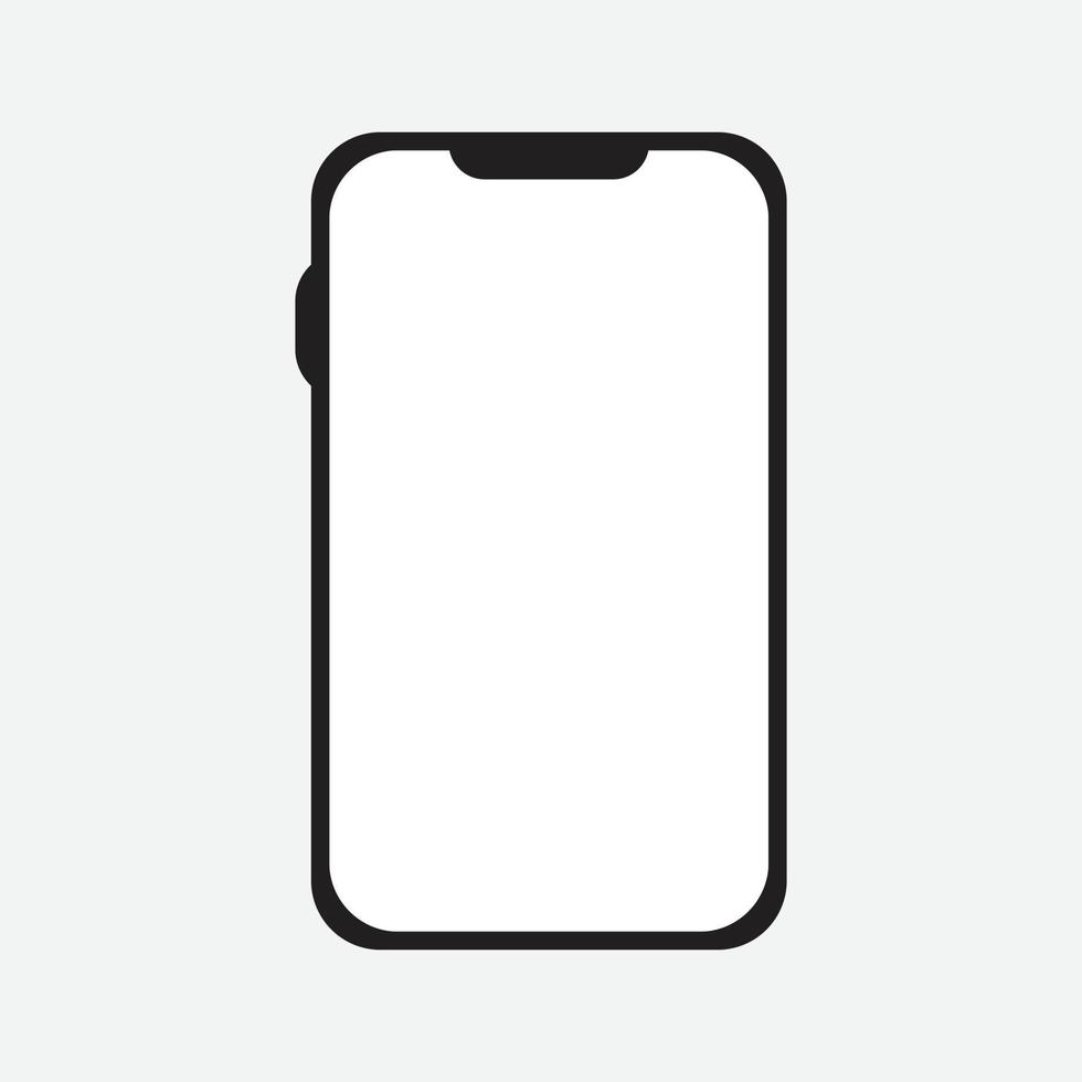 modern cellphone smartphone device realistic vector