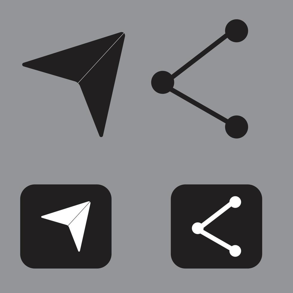 share icon button vector navigation arrow pictogram