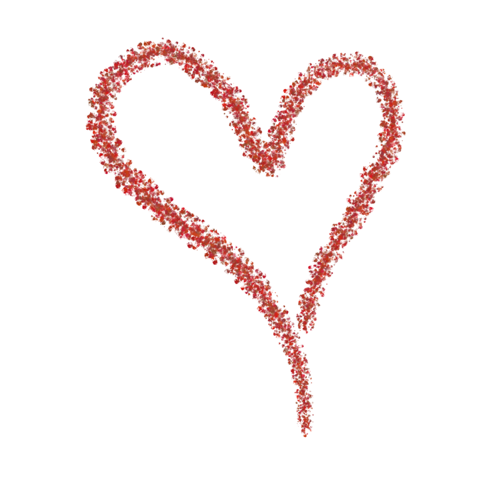 Heart. Abstract love symbol. Continuous line art drawing illustration. Valentines day background banner png