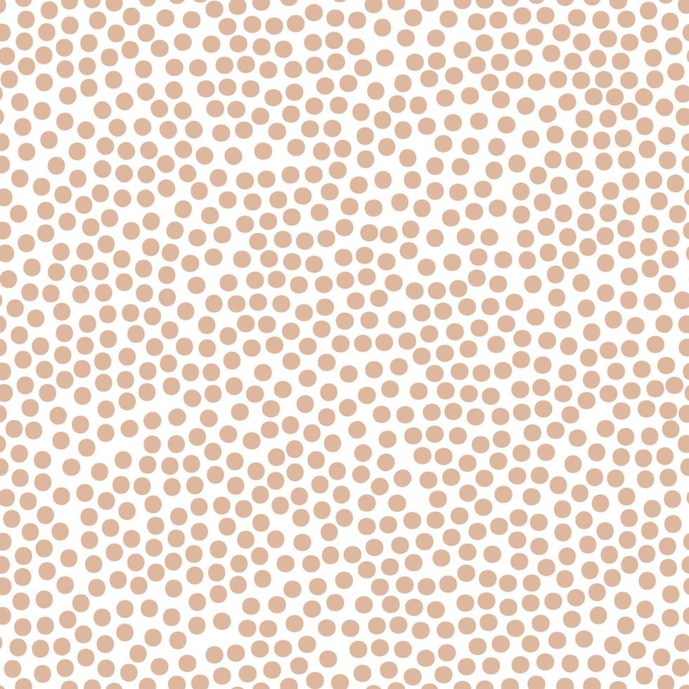 Seamless beige speckled pattern. Retro abstract pattern on a white background. vector