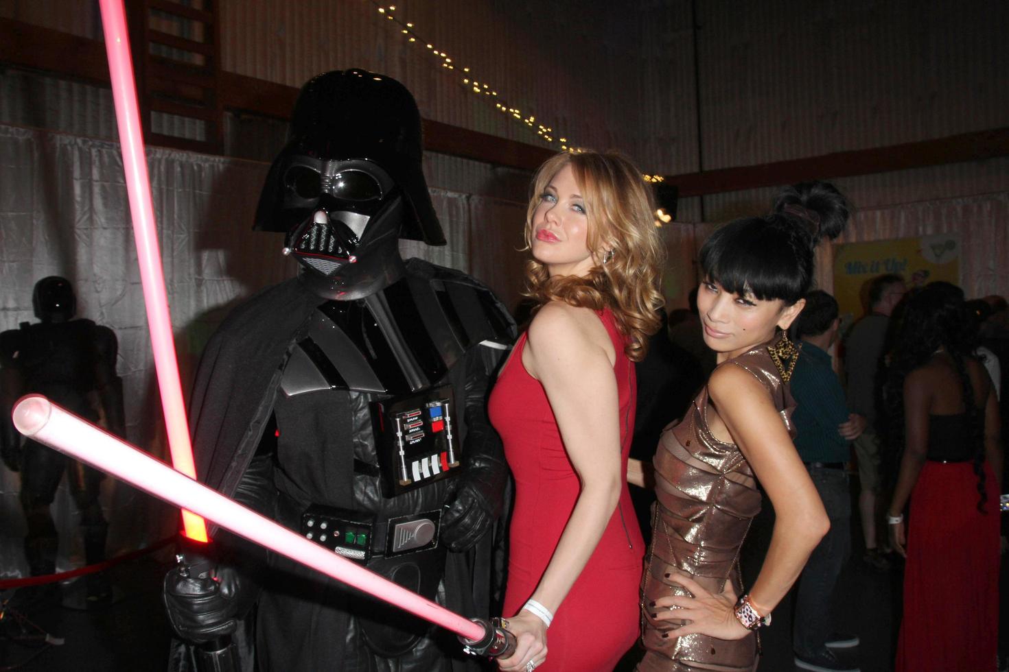 LOS ANGELES, SEP 6 - Maitland Ward, Bai Ling at the Night of Science Fiction, Fantasy and Horror After Party at IATSE Stage 80 on September 6, 2014 in Burbank, CA photo