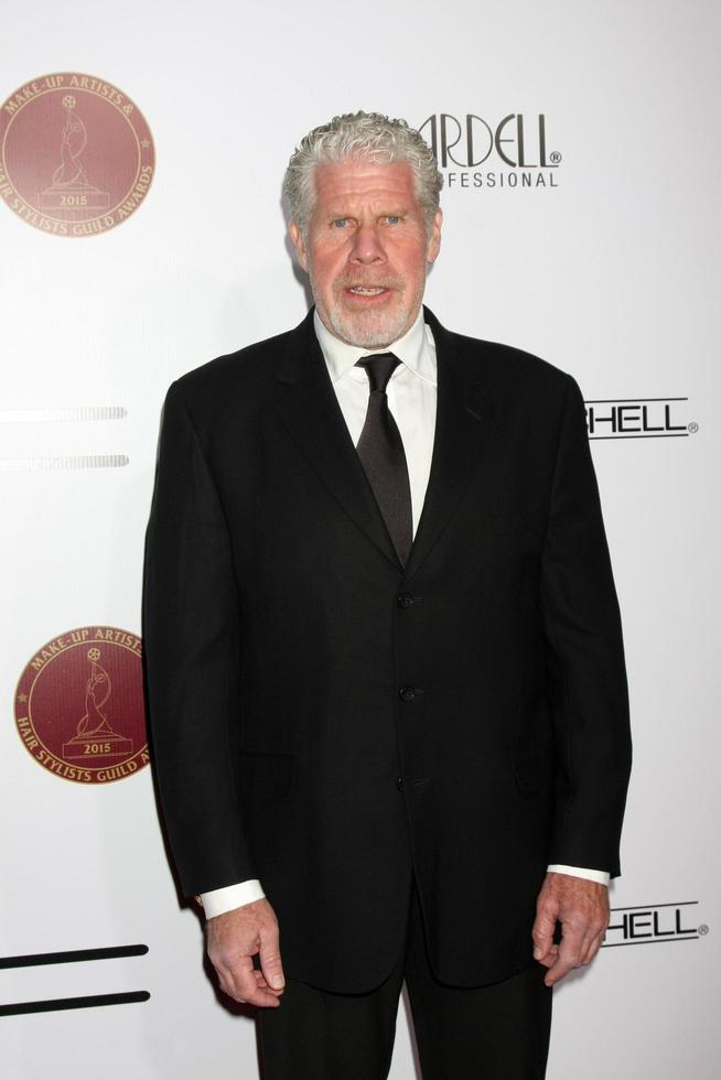 LOS ANGELES, FEB 14 - Ron Perlman at the 2015 Make-up and Hair Stylists Guild Awards at a Paramount Theater on February 14, 2015 in Los Angeles, CA photo