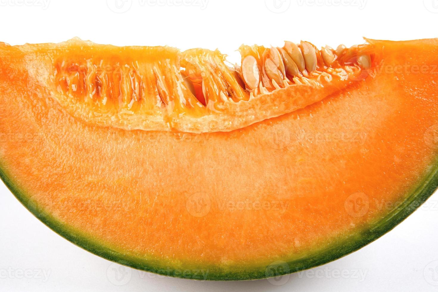 Macrophoto melons cantaloupe. A piece of ripe melon. 9801245 Stock