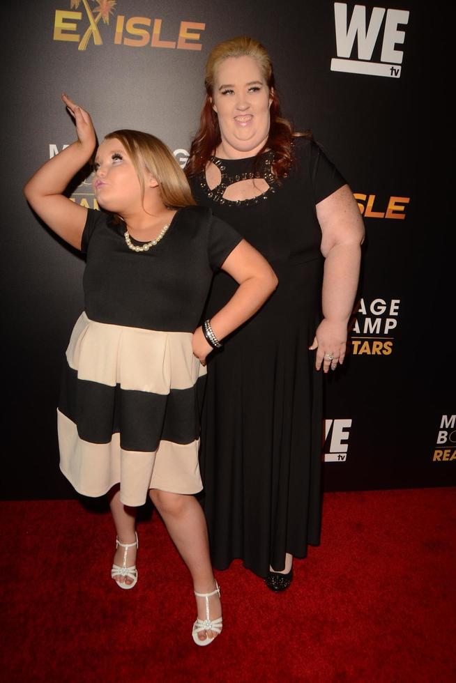 LOS ANGELES, NOV 19 - Alana Honey Boo Boo Thompson, Mama June Shannon at the Premieres Of Marriage Boot Camp Reality Stars and Ex-isle at the Le Jardin on November 19, 2015 in Los Angeles, CA photo