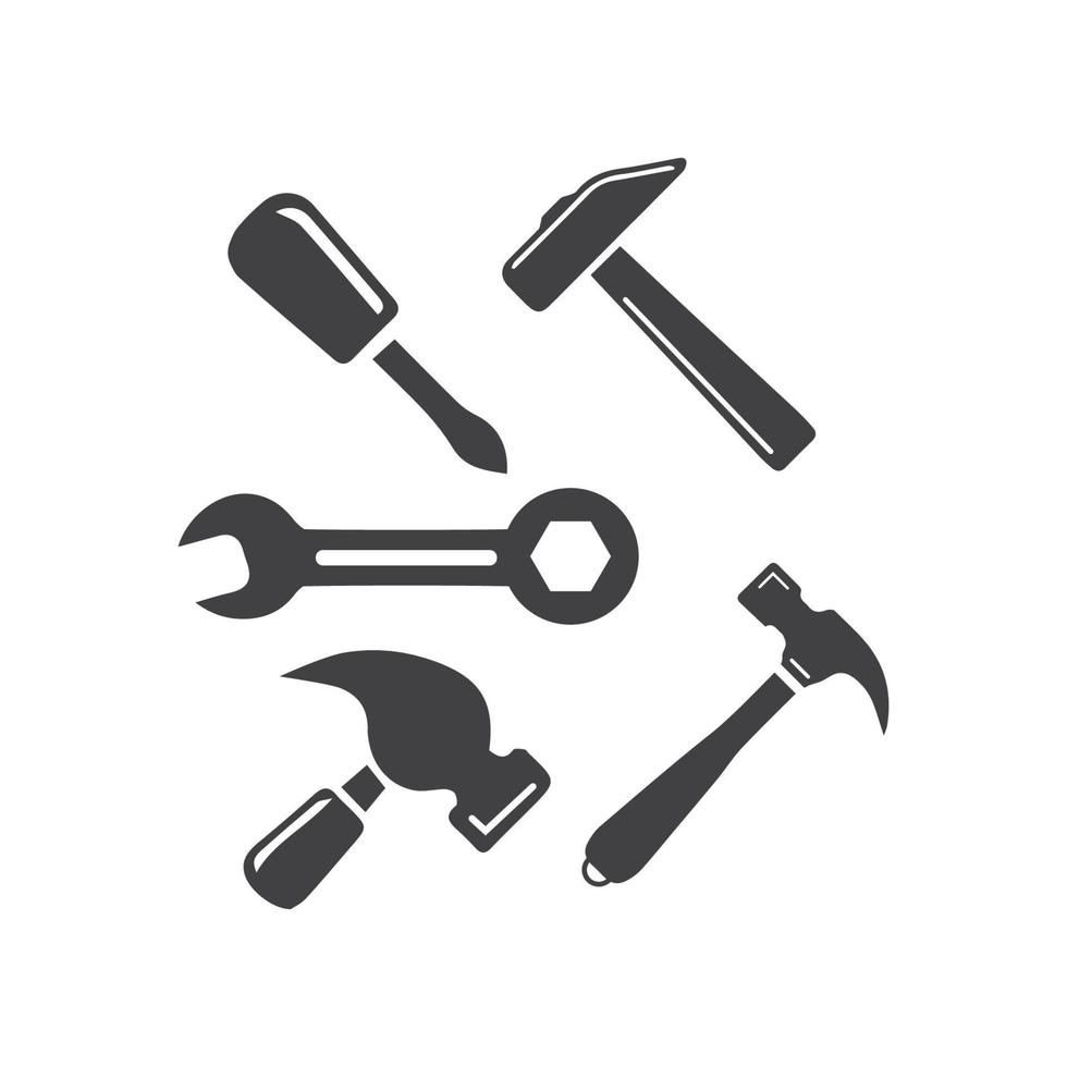 Service Tools vector icon illustration design template