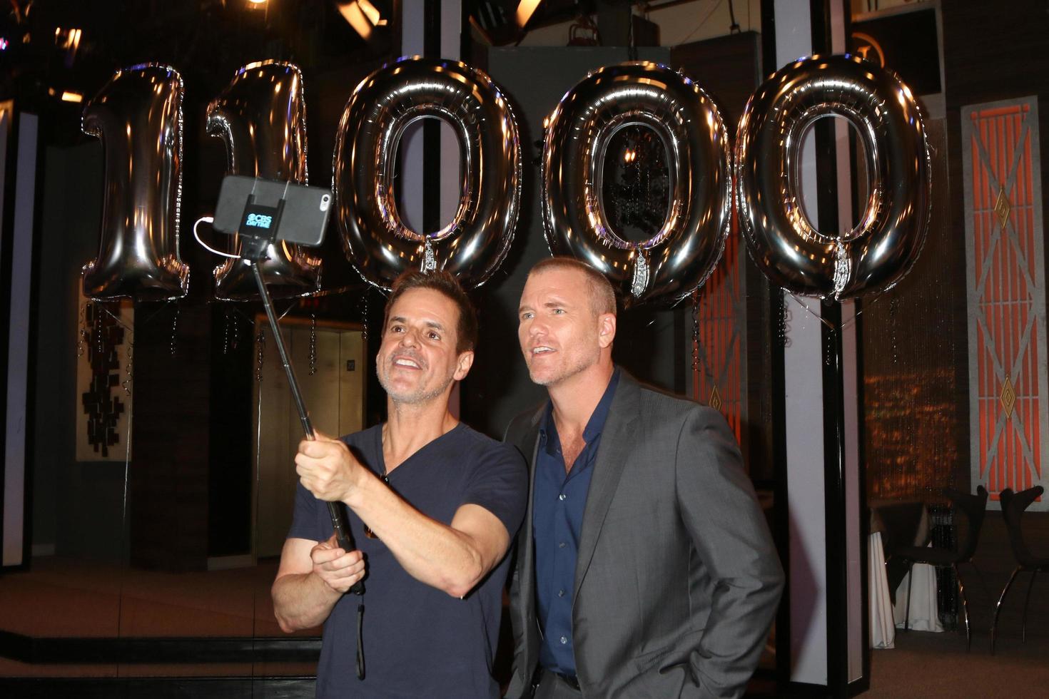 LOS ANGELES, SEP 8 - Christian LeBlanc, Sean Carrigan at the Young and The Resltless 11,000 Show Celebration at the CBS Television City on September 8, 2016 in Los Angeles, CA photo