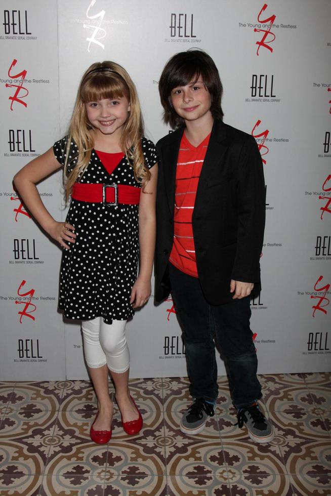 LOS ANGELES, MAR 16 - Samantha Bailey, Robbie Tucker arrives at the Young and Restless 39th Anniversary Party hosted by the Bell Family at the Palihouse on March 16, 2012 in West Hollywood, CA photo
