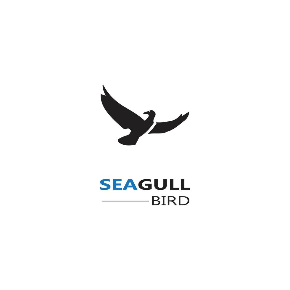 Seagull  Bird logo icon  vector designs