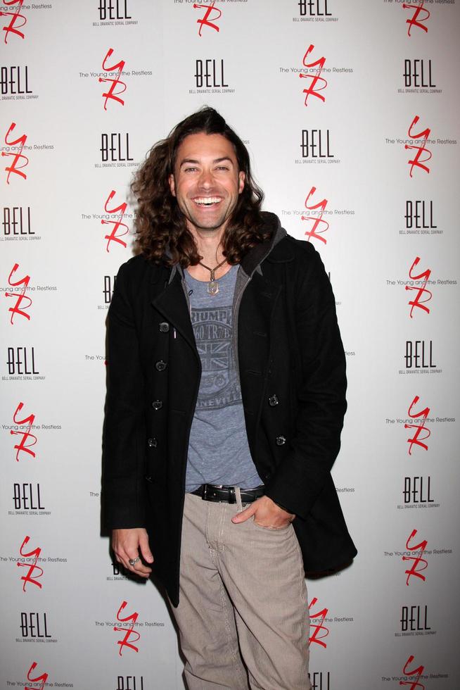 LOS ANGELES, MAR 16 - Ace Young arrives at the Young and Restless 39th Anniversary Party hosted by the Bell Family at the Palihouse on March 16, 2012 in West Hollywood, CA photo