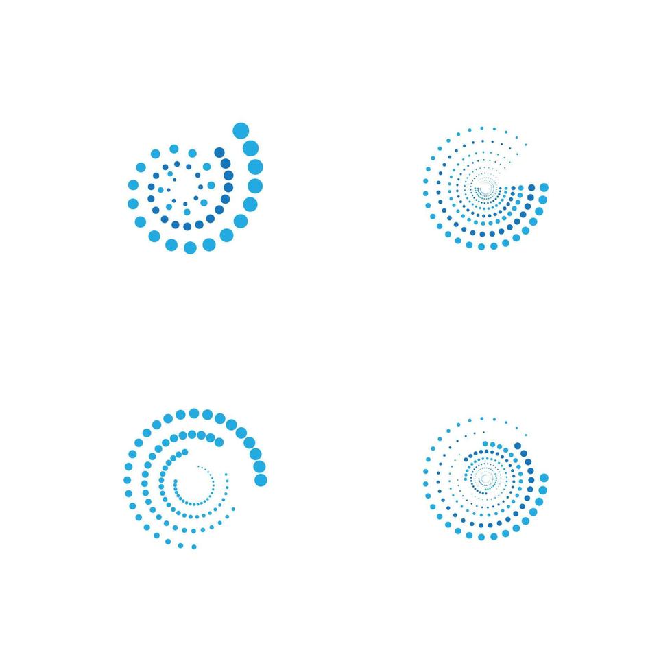 halftone circle dots vector illustration design
