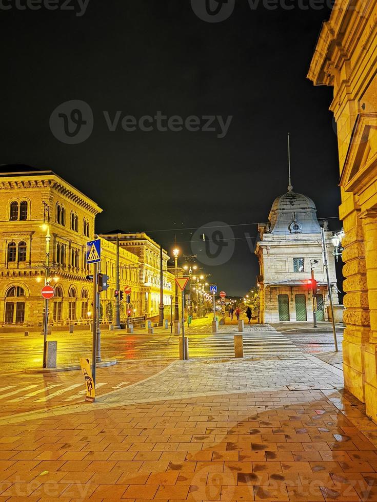 Main Customs Square skyline in Budapest photo