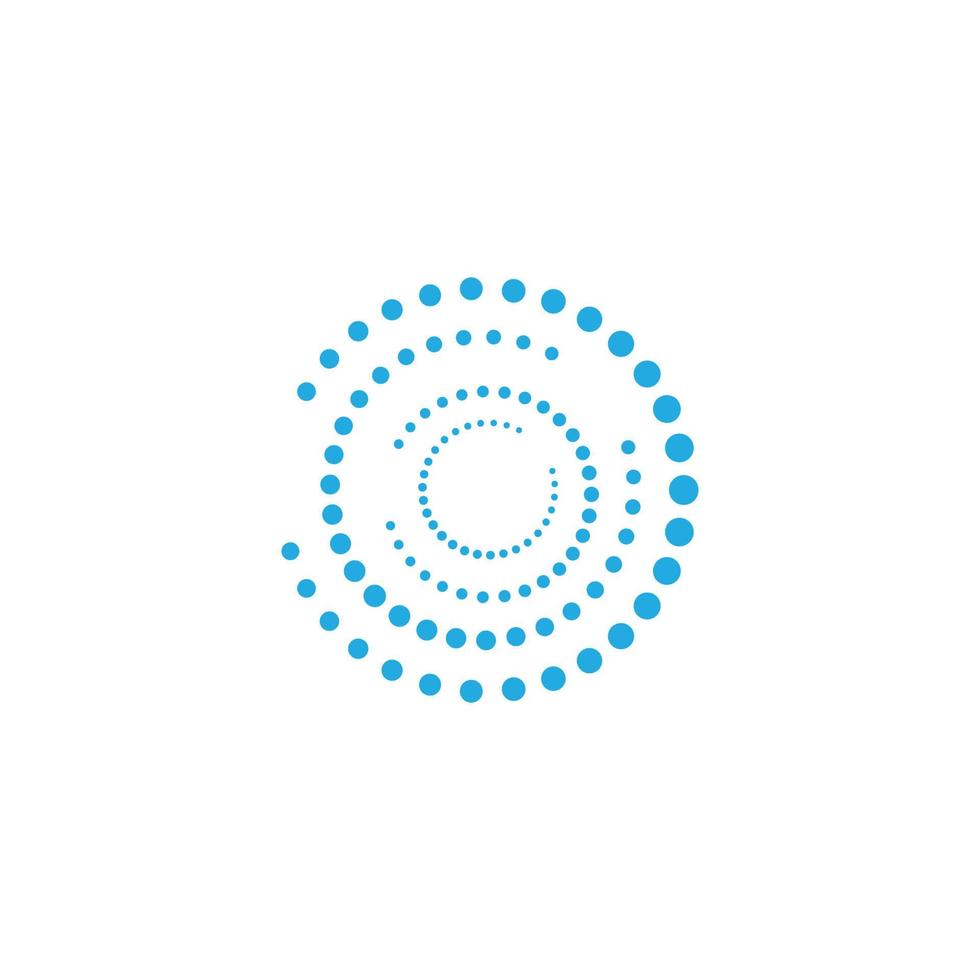 halftone circle dots vector illustration design