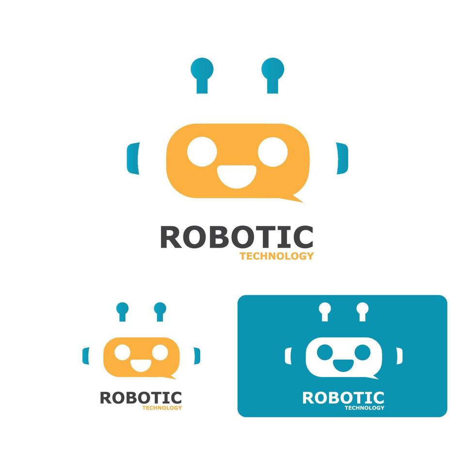 vector icono de robot