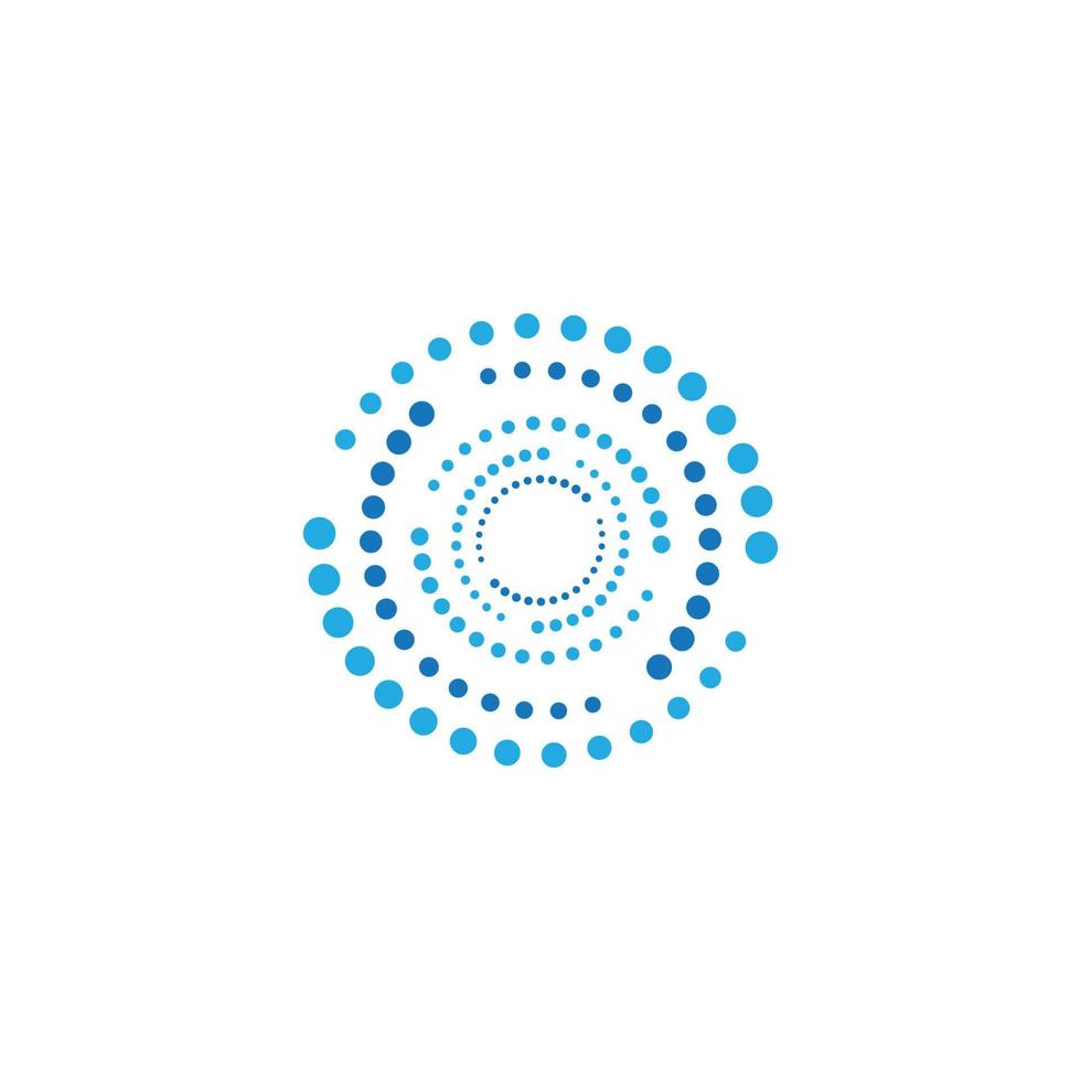 halftone circle dots vector illustration design