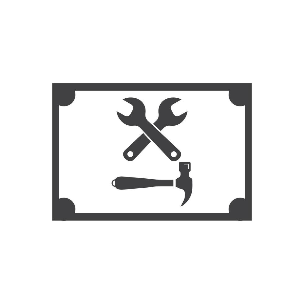 Service Tools vector icon illustration design template