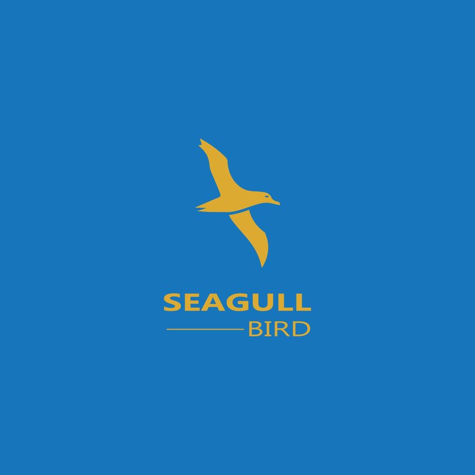 Seagull  Bird logo icon  vector designs