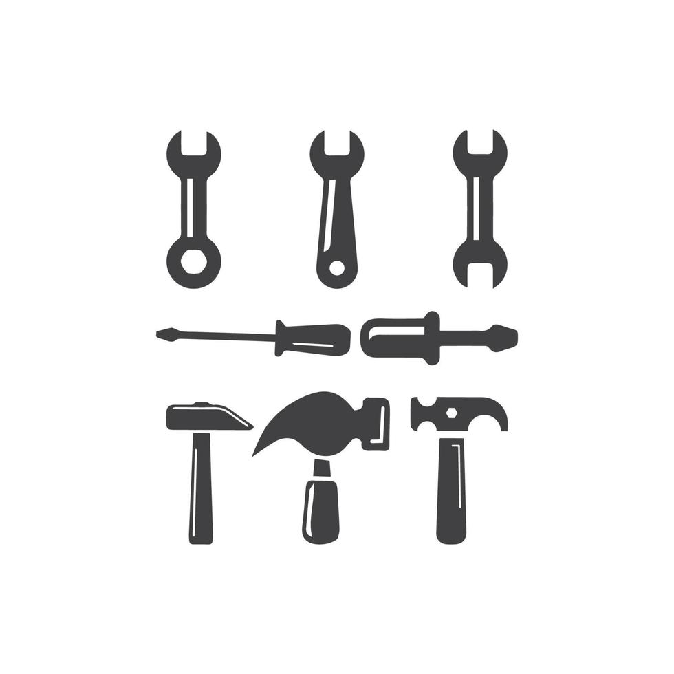 Service Tools vector icon illustration design template