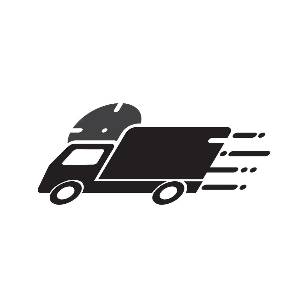 Shipping fast delivery  icon vector design template