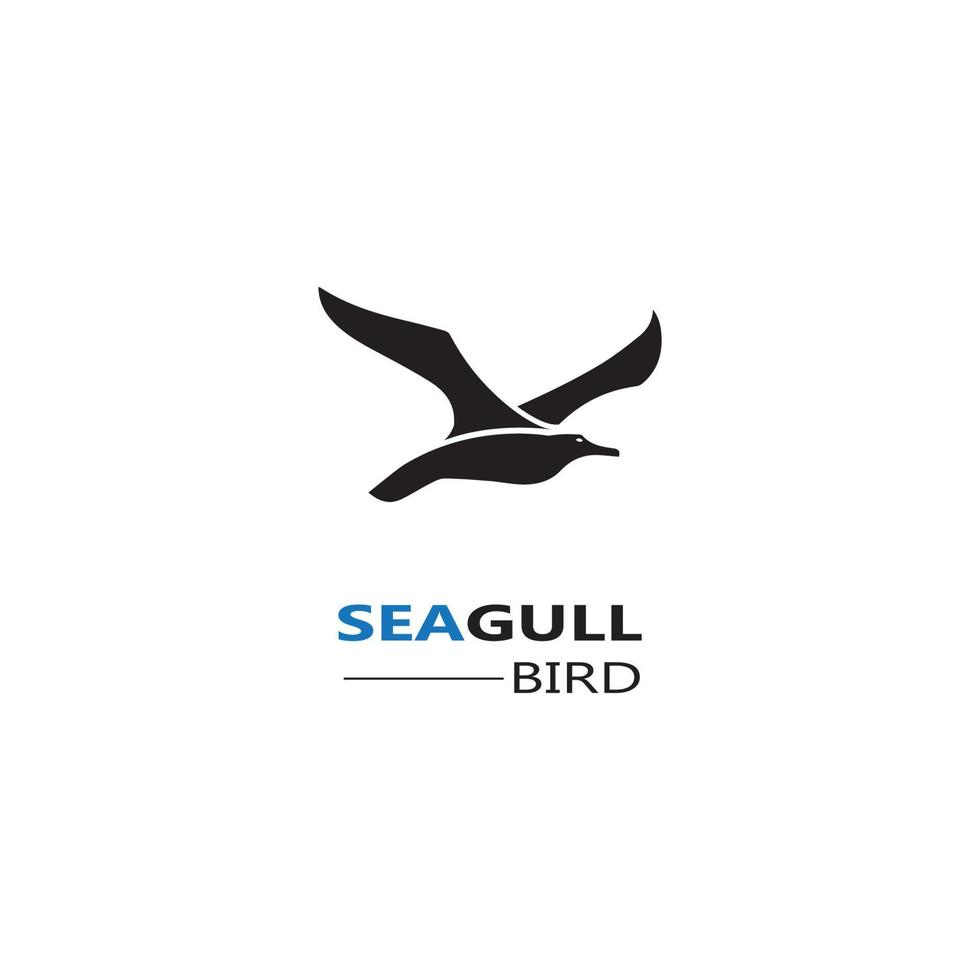 Seagull  Bird logo icon  vector designs