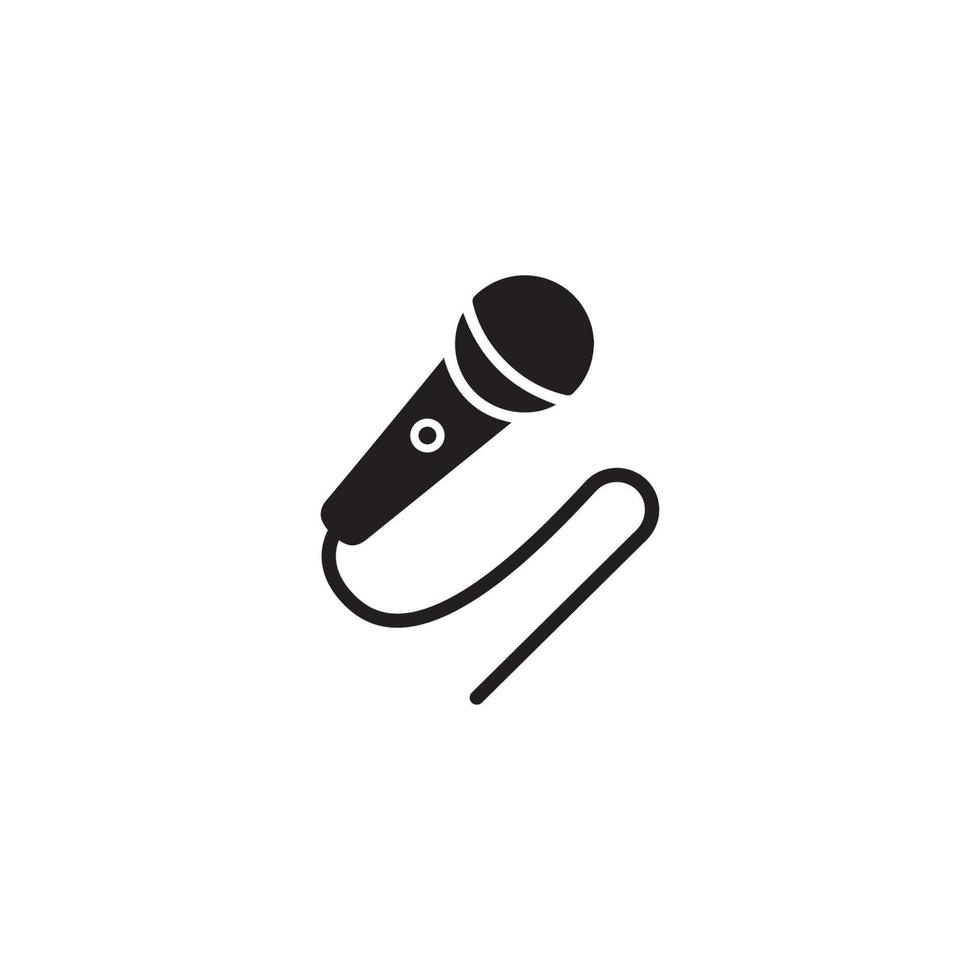 Microphone Icon vector Design Template