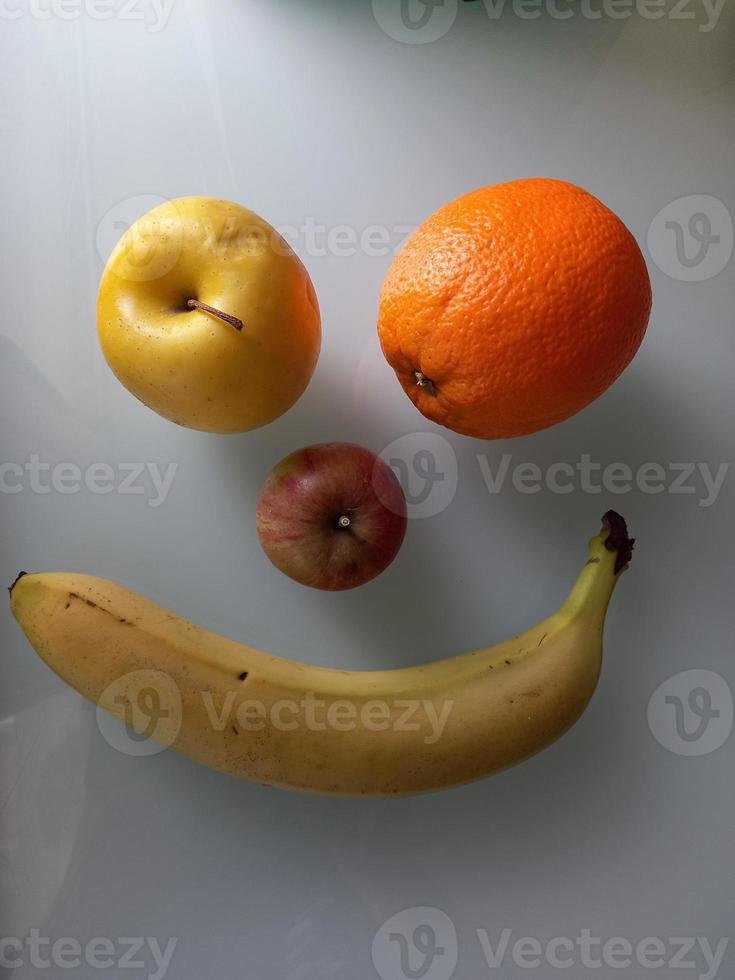 fruit on a table photo