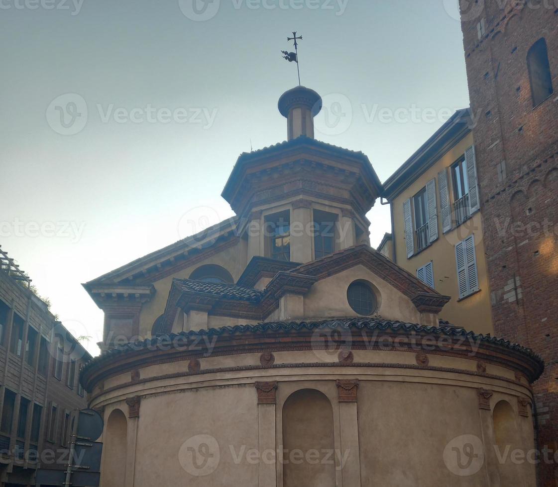 Santa Maria and Satiro church in Milan photo