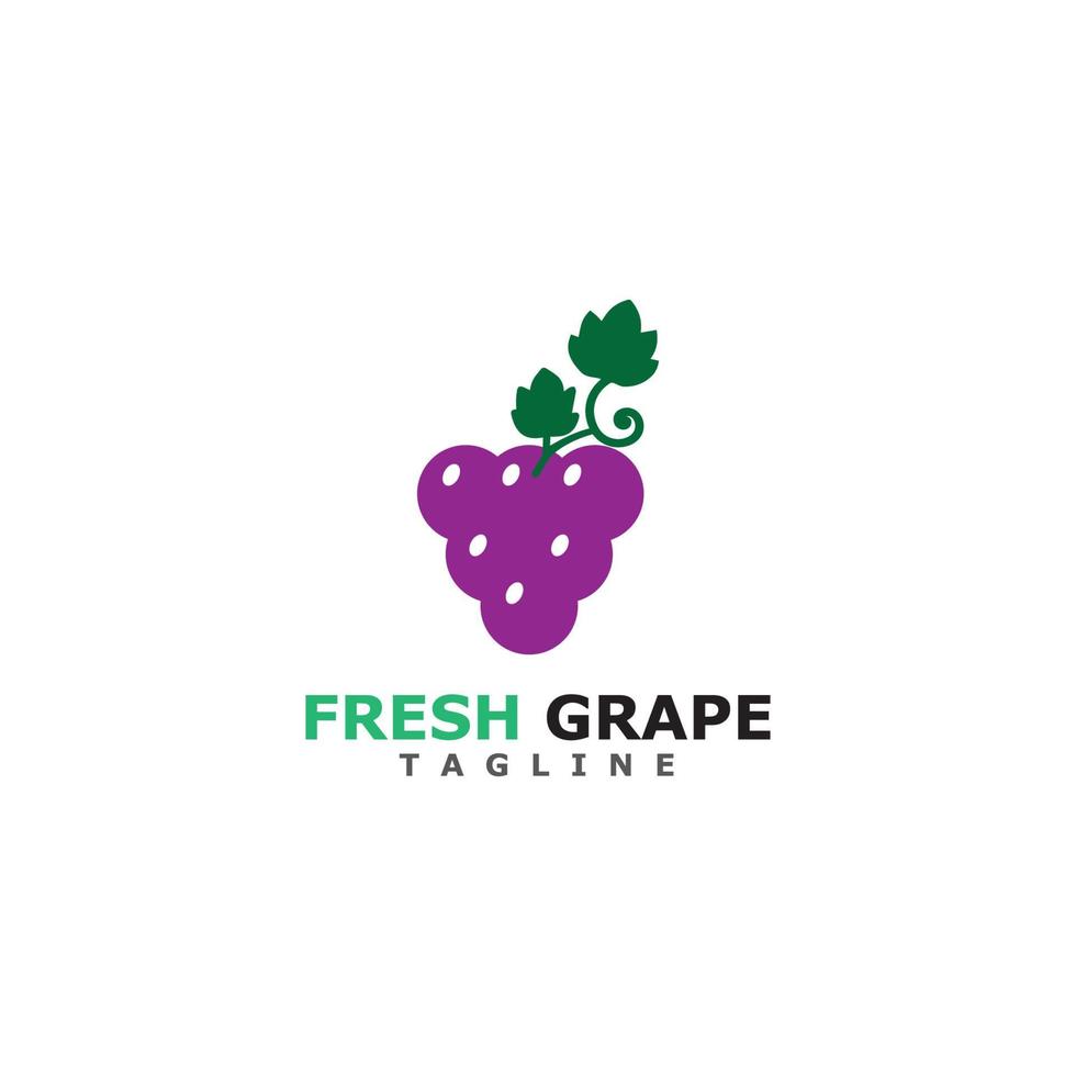 Grapes vector icon illustration design