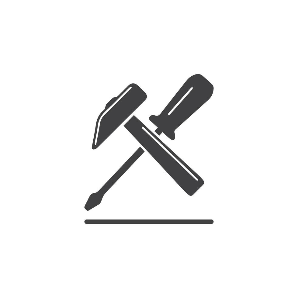 Service Tools vector icon illustration design template