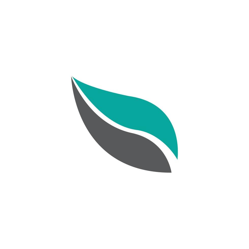 Logos of green Tree leaf ecology vector