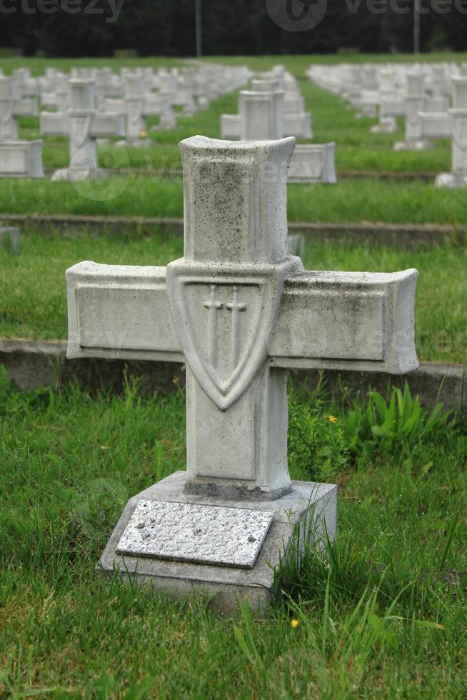 Polish military cemetery photo