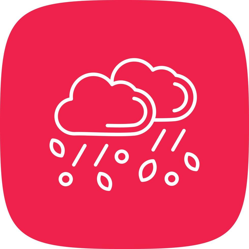 Wind Line Round Corner vector