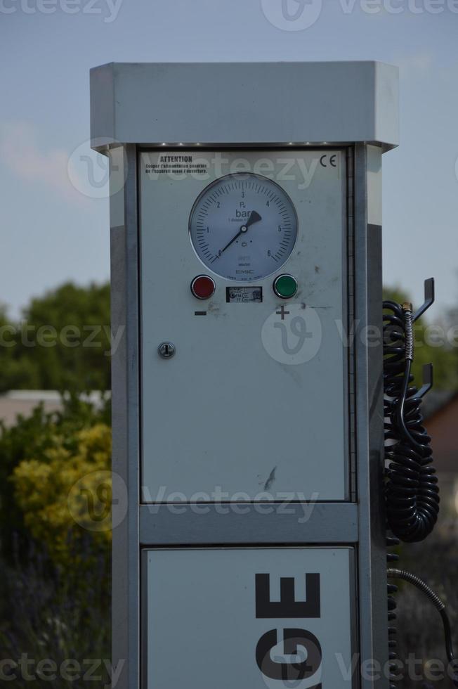 Air pressure gauge for tires photo