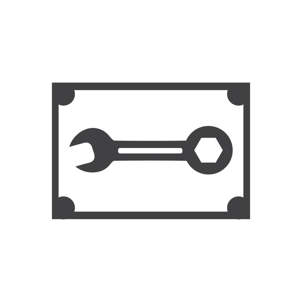 Service Tools vector icon illustration design template